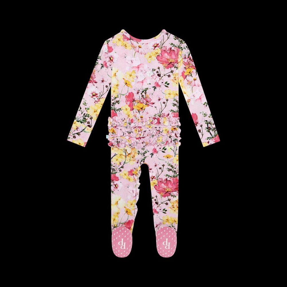 Gaia Ruffle Footie - Picture 2 of 6